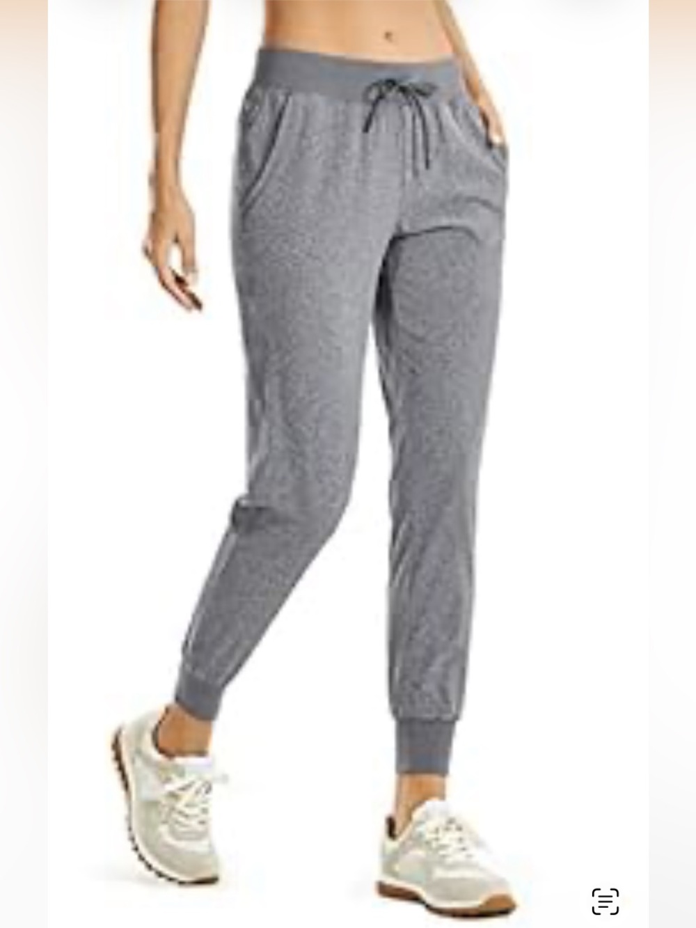CRZ YOGA Women's Lightweight Workout Joggers 27.5"